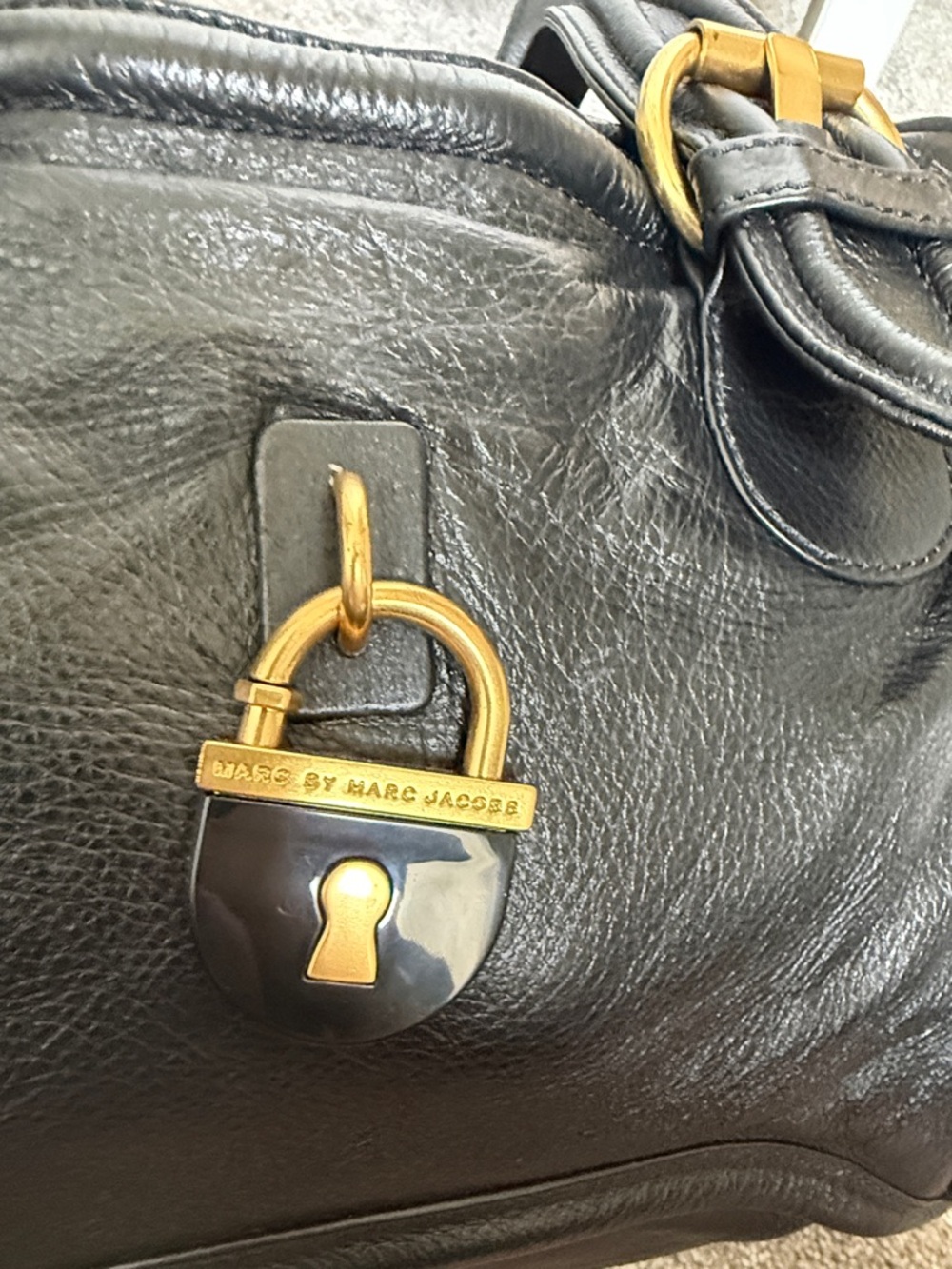 Marc Jacobs Bombay black leather satchel - Picture 3 of 11
